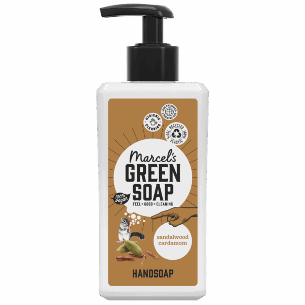 Marcel's Green Soap Handzeep Sandalwood & Cardamom - PLUS