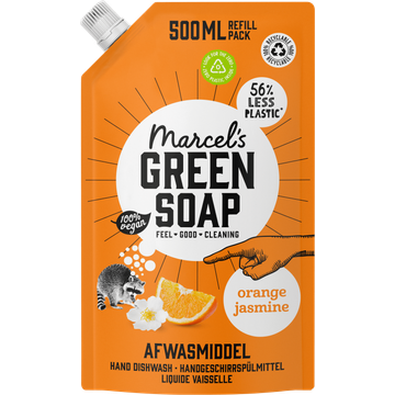 Marcel's Green Soap Orange Jasmine Afwasmiddel Refill Pack - JUMBO