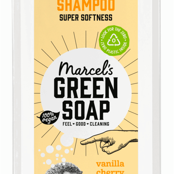 Marcel's Green Soap Shampoo elke dag Vanilla & Cherry - PLUS