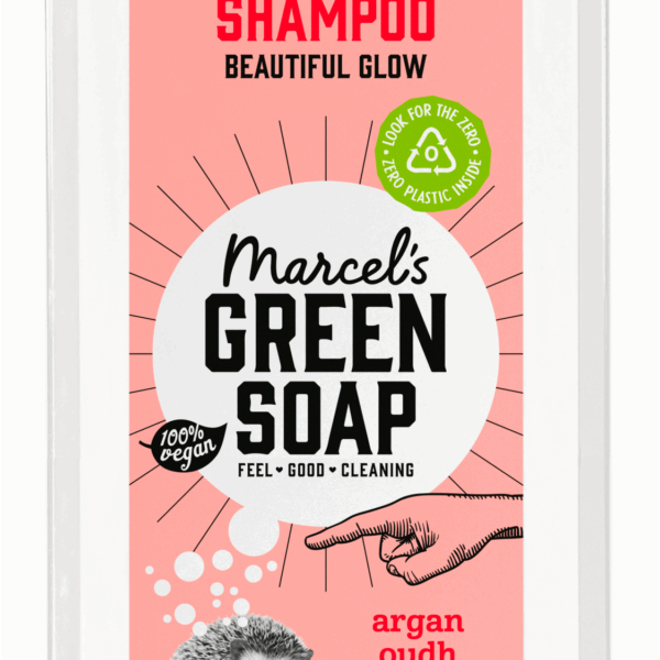 Marcel's Green Soap Shampoo verzorgend Argan&Oudh - PLUS