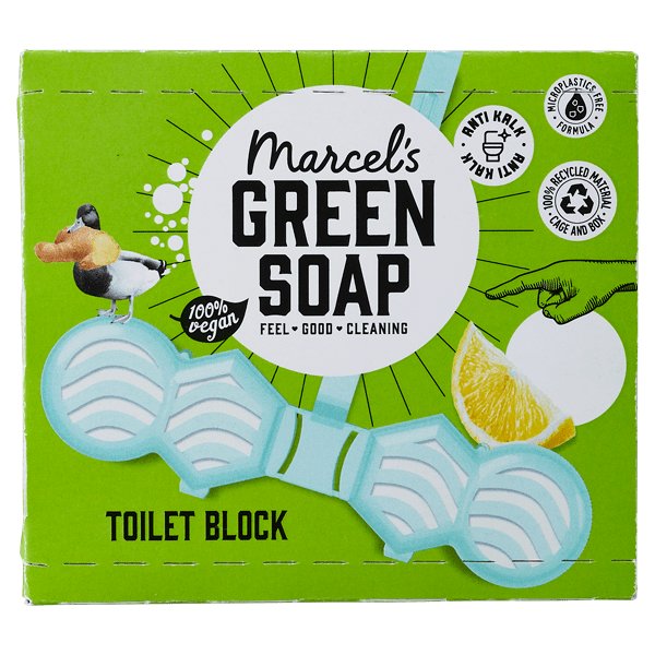 Marcel's Green Soap Toiletblok Lemon Ginger - PLUS