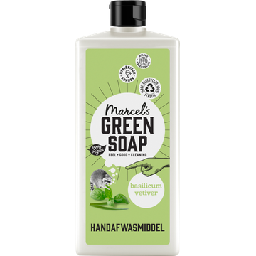 Marcel’s Green Soap afwasmiddel Basilicum & Vetiver - JUMBO