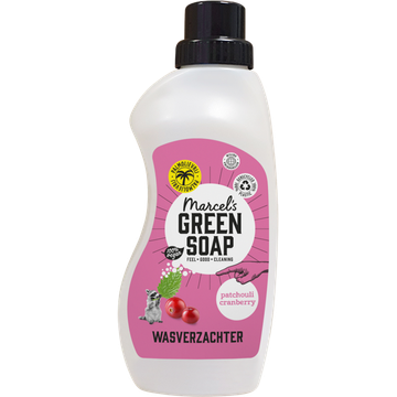 Marcel's Green Soap wasverzachter Patchouli & Cranberry - JUMBO