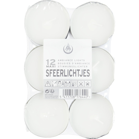 Max Candles Theelichten 10 uur - Dirk