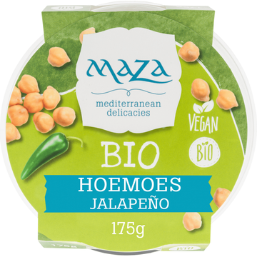 Maza Bio Hoemoes Jalapeño - JUMBO