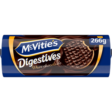 McVitie's Digestives Pure Chocolade Tarwebiscuit - JUMBO