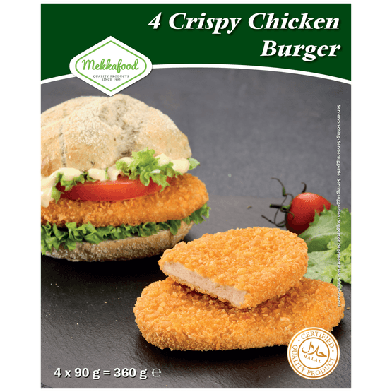 Mekkafood Crispy chicken burger - Dirk