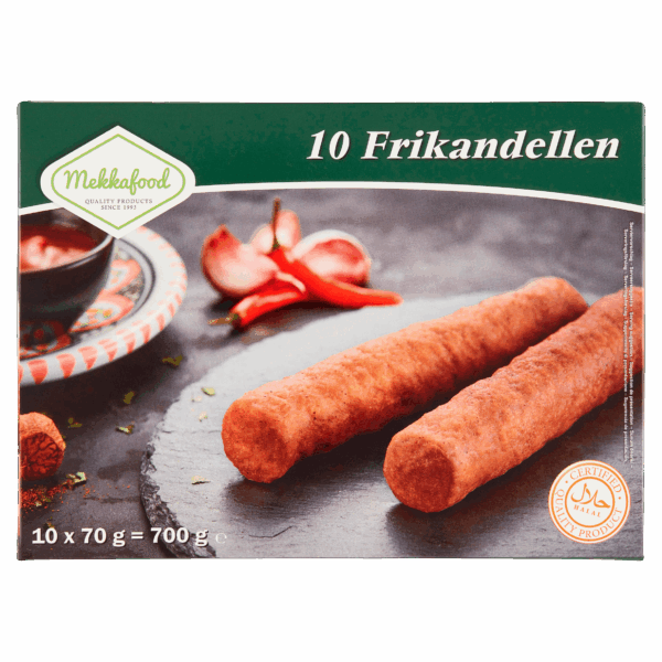 Mekkafood Frikandellen 10st - PLUS