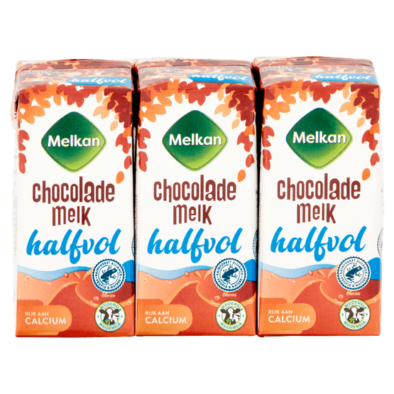 Melkan Chocolademelk halfvol - Dirk