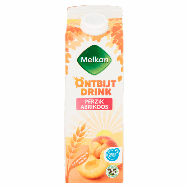 Melkan Drinkontbijt perzik-abrikoos - PLUS