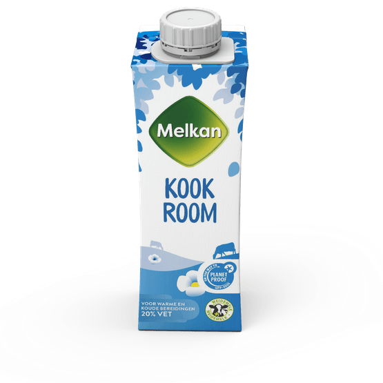 Melkan Kookroom uht 20% - Dirk