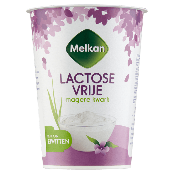 Melkan Lactose vrije magere kwark - Dirk