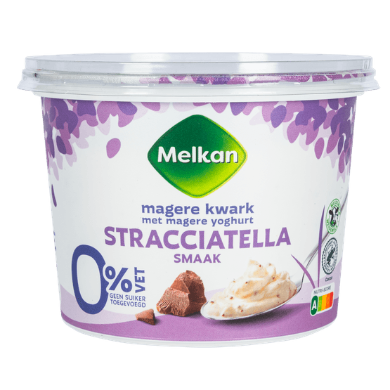 Melkan Magere kwark stracciatella - Dirk