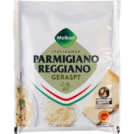 Melkan Parmigiano reggiano geraspt 30+ - Dirk
