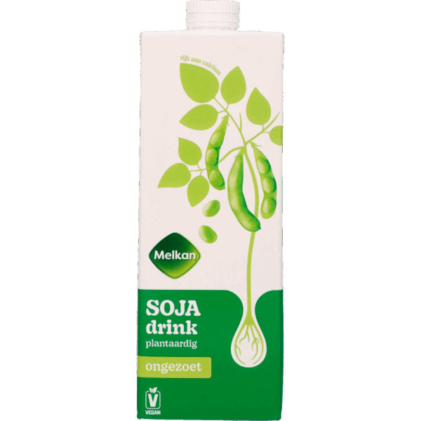 Melkan Sojadrink ongezoet - PLUS