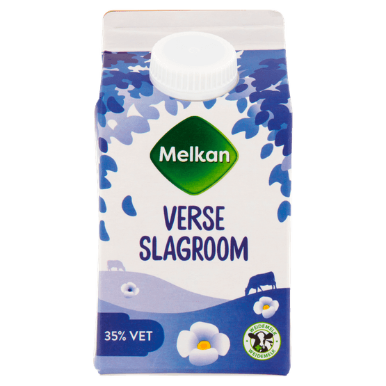 Melkan Verse slagroom 35% vet - Dirk