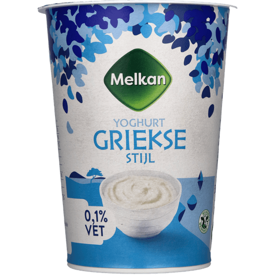 Melkan Yoghurt griekse stijl 0.1% vet - Dirk