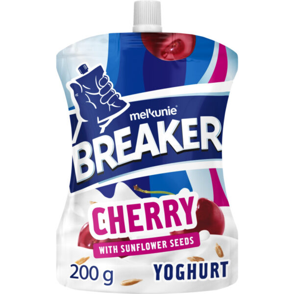 Melkunie Breaker Kers Yoghurt met Zonnebloempitten - Albert Heijn