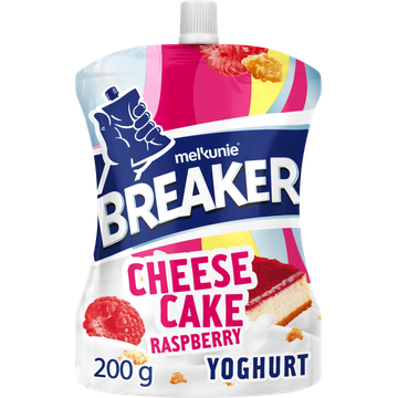 Melkunie Breaker Specials Cheesecake Raspberry Yoghurt - JUMBO