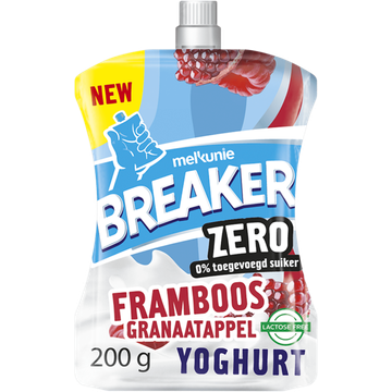 Melkunie Breaker Zero Framboos Granaatappel Yoghurt - JUMBO