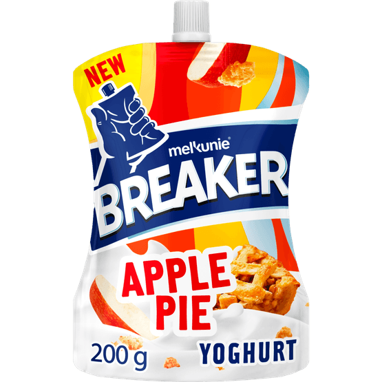 Melkunie Breaker appeltaart - Dirk