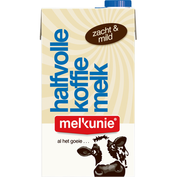 Melkunie Halfvolle Koffiemelk 465 ml - JUMBO