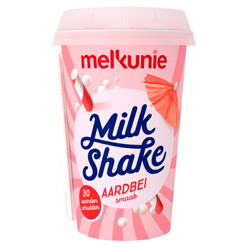 Melkunie Milkshake Aardbeismaak - JUMBO