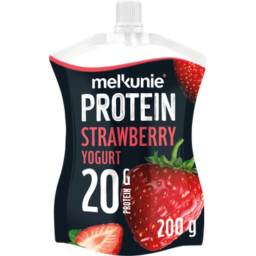 Melkunie Protein Strawberry Yogurt - JUMBO