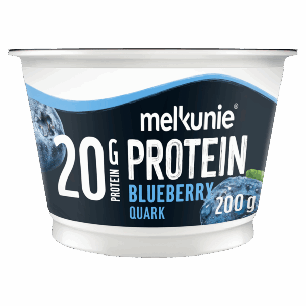 Melkunie Protein kwark bosbes lactosevrij - PLUS