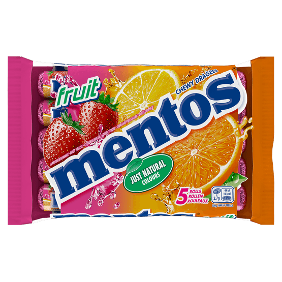 Mentos Fruit 5 stuks - Dirk