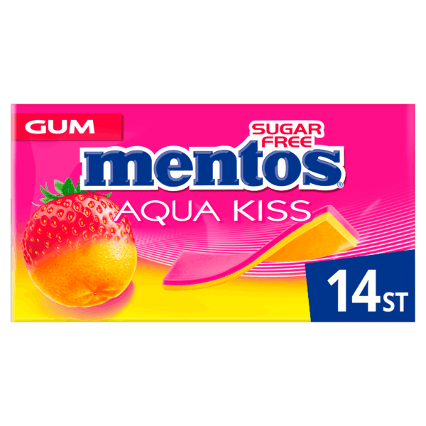 Mentos Gum Strawberry Mandarin - PLUS