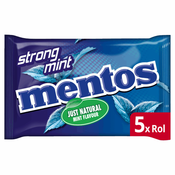 Mentos Strong Mint 5-pack - PLUS