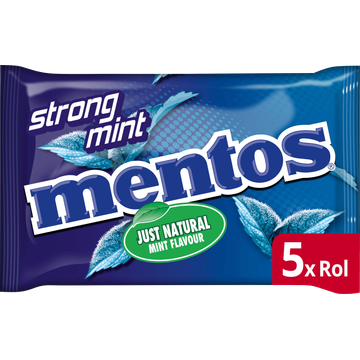 Mentos Strongmint Vegan 5-pack - JUMBO