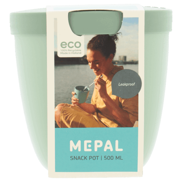 Mepal Snackpot ellipse nordic sage - PLUS