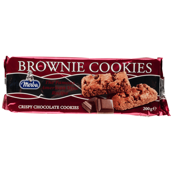 Merba Brownie cookies - Dirk
