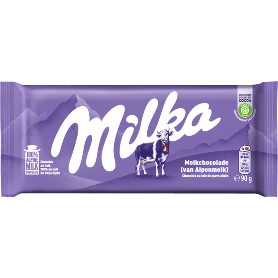Milka Chocoladereep alpenmelk - Dirk
