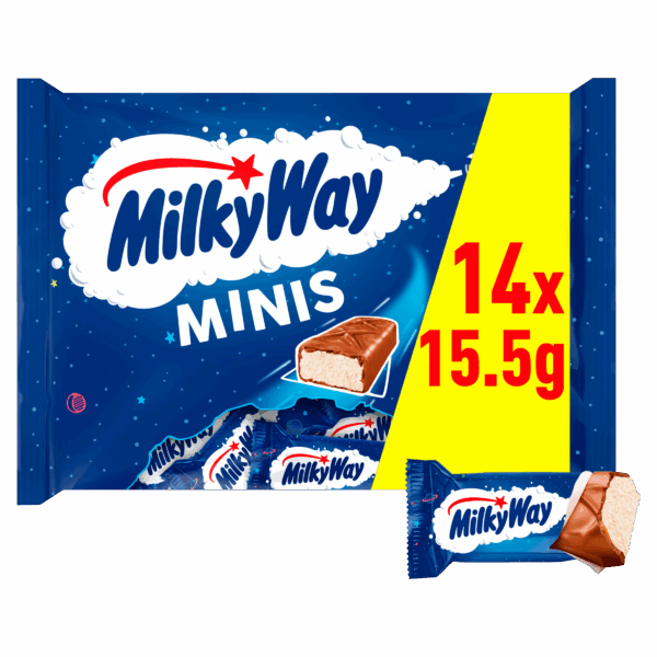 Milky Way Melk Chocolade Mini's Repen - PLUS