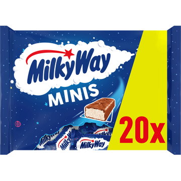 Milky Way Melkchocolade Minis 20 Stuks - JUMBO