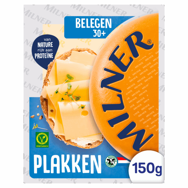 Milner Belegen plakken - PLUS