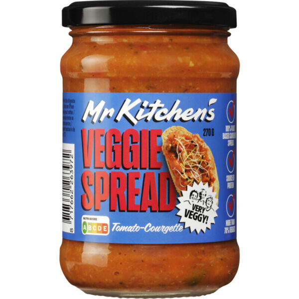 Mister Kitchen's Veggie Spread & Dip Tomaat Courgette - Albert Heijn