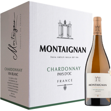 Montaignan - Chardonnay - 6 x 750 ML - JUMBO