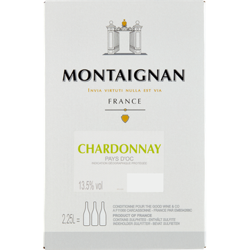 Montaignan - Chardonnay - JUMBO