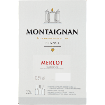 Montaignan - Merlot - Box - JUMBO