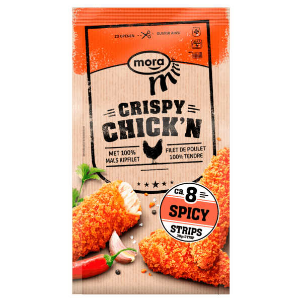 Mora Crispy Chick'n Spicy - PLUS
