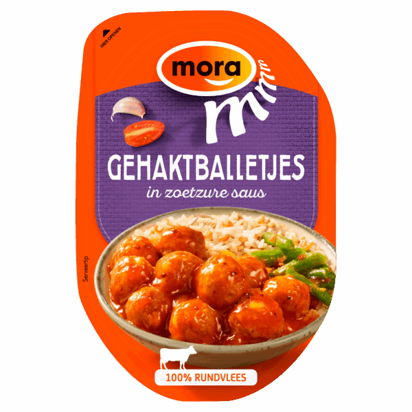 Mora Gehaktballetjes in Zoetzure Saus - PLUS