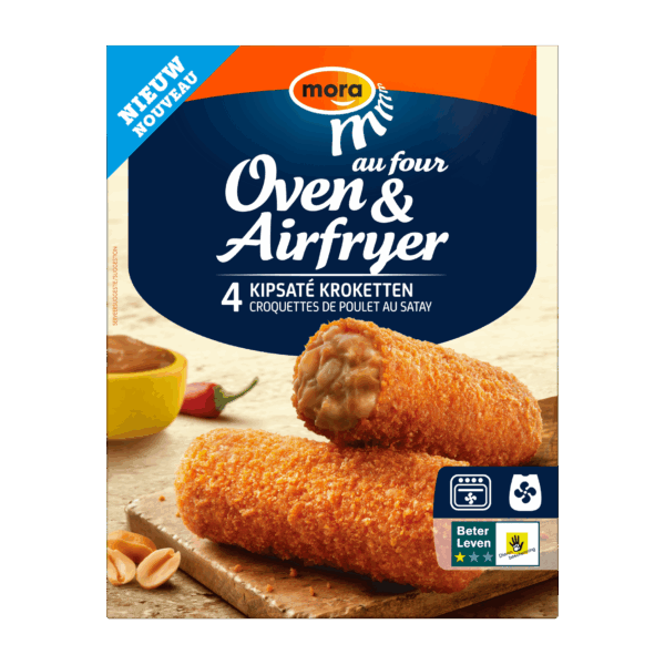 Mora Kroket saté 4st - PLUS