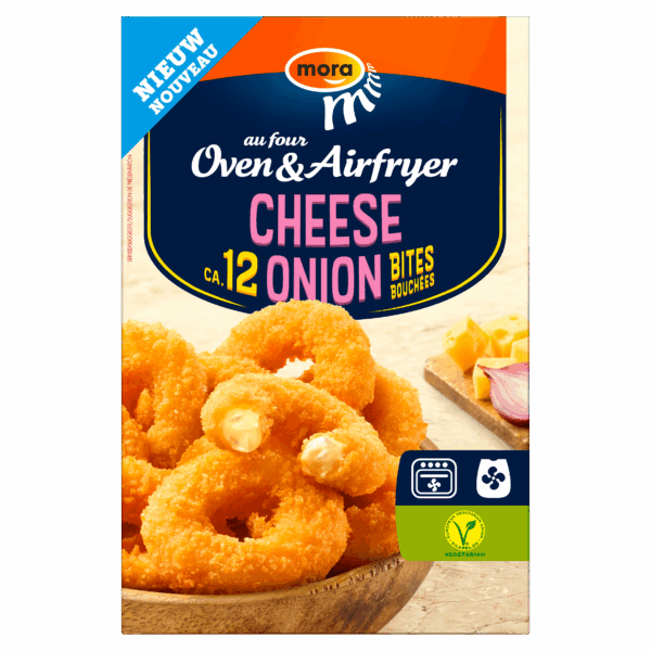 Mora Oven & Airfryer Cheese onion rings - PLUS