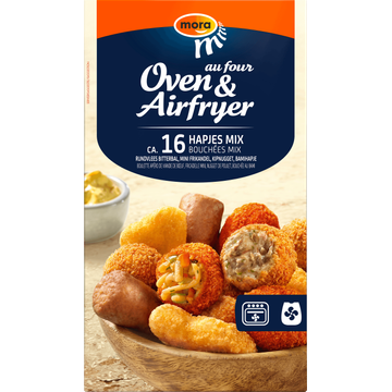 Mora Oven & Airfryer Hapjes Mix 16 x 20 g - JUMBO