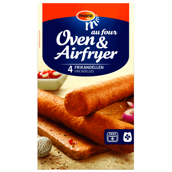 Mora Oven & Airfryer frikandel 4 stuks - Dirk