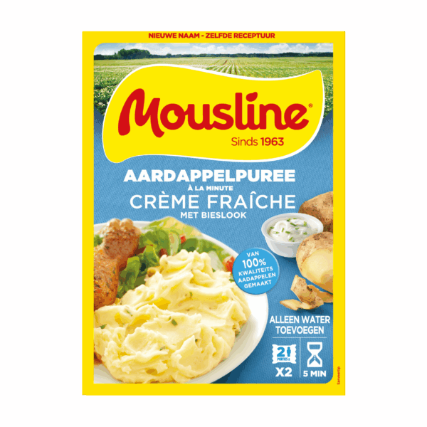 Mousline Aardappelpuree á la min Crème Fraîche - PLUS